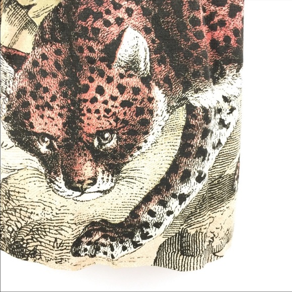 Anthropologie Leopard Mini Dress - Picture 4 of 7
